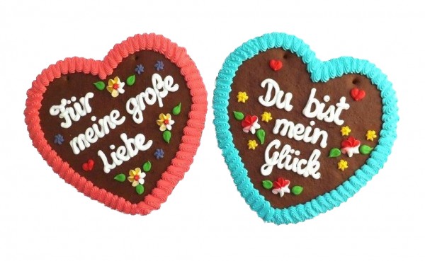 "Spruch" – 400g Lebkuchenherz