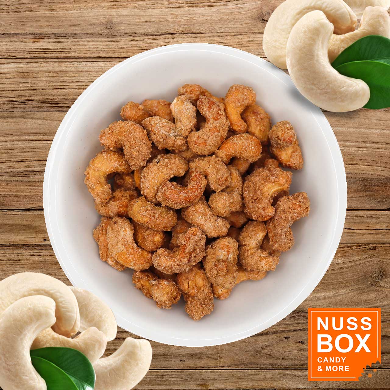 Gebrannte Cashewkerne | nuss-box.de