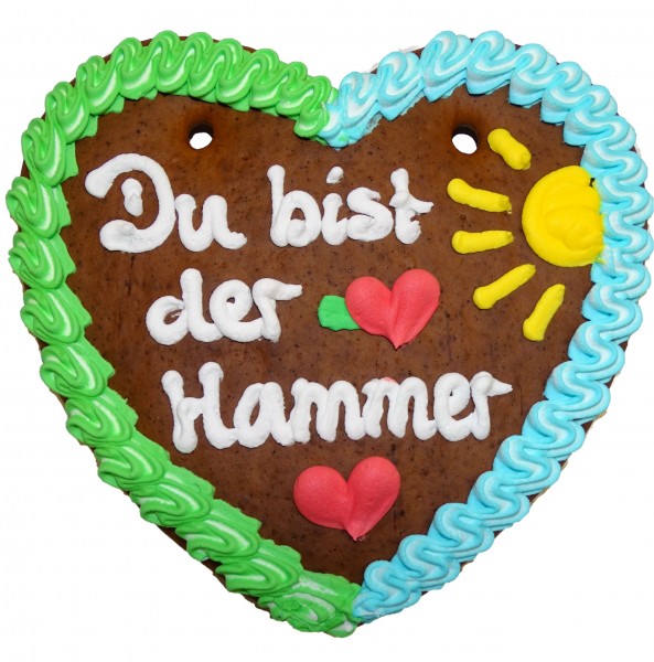 "Spruch" – 200g Lebkuchenherz