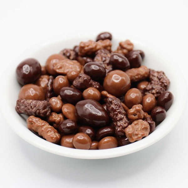 Nussmix mit Schokolade